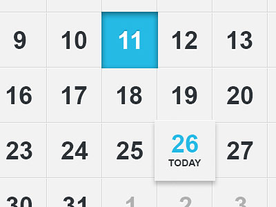 Перейти на Calendar UI