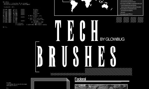 Скачать Tech Brushes V