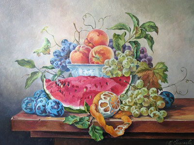 Гордеева Мария (gordeeva)/Натюрморт с фруктами