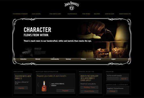 Перейти на Jack Daniels’ Whiskey 