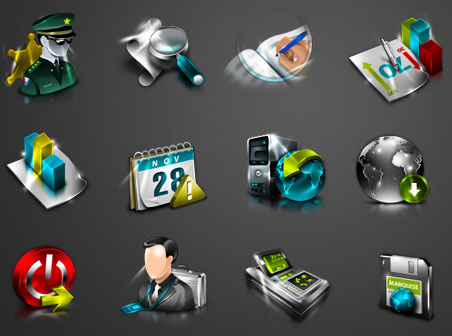 Скачать ERP General Icon Set