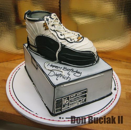 Перейти на Jordan Shoe cake by donbuciak