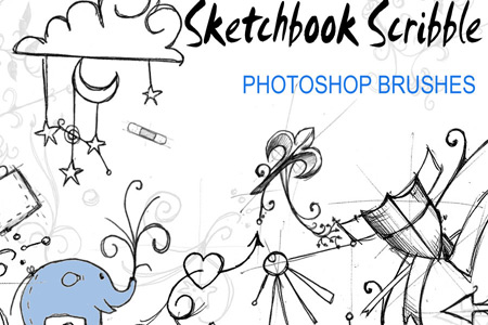 Скачать Sketchbook Scribble Brushes