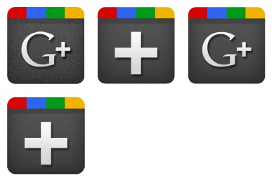 Скачать Google Plus Icons