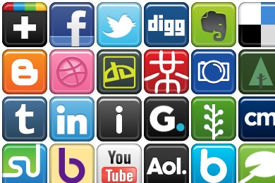 Скачать Social Bookmark Icons