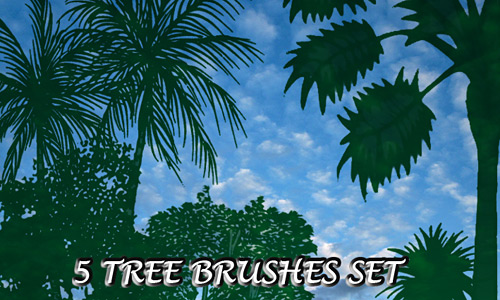 Скачать 5 Tree Brushes