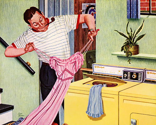 Anybody can wash anything in an RCA WHIRLPOOL, 1959