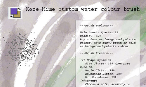 Скачать PS7 Watercolour Brush