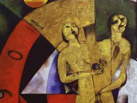 Космополитичное абстрактное волшебство от художника Марка Шагала