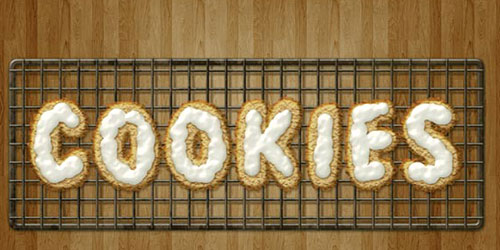 Перейти на Delicious Cookie Text