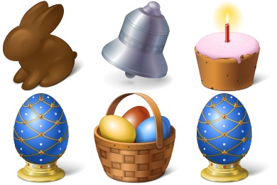 Скачать Happy Easter Icons