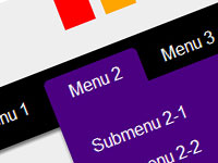 20 мануалов по созданию меню навигации с помощью HTML5 и CSS3