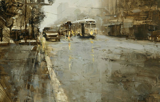 Городские пейзажи за дождливыми стеклами от Hsin-Yao Tseng