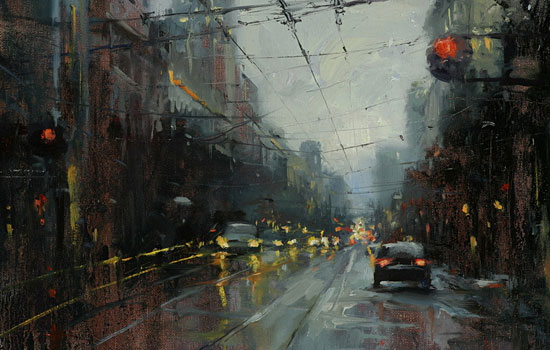 Городские пейзажи за дождливыми стеклами от Hsin-Yao Tseng