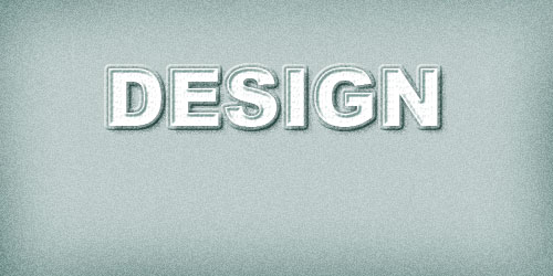 Создаем в фотошопе светлый текстурный логотип с тиснением