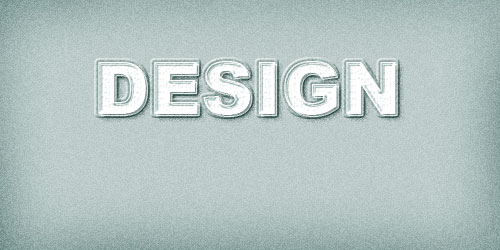 Создаем в фотошопе светлый текстурный логотип с тиснением