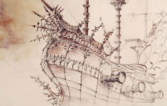 Средневековое фэнтези на акварелях художницы Elwira Pawlikowska