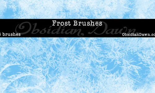 Скачать Frost Texture Brushes