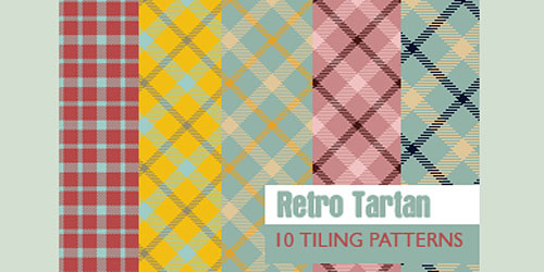 Скачать Retro Tartan - 10 Patterns