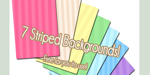 Скачать 7 Free Striped Backgrounds
