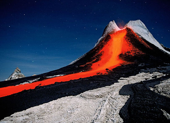 Volcano Lava Tanzania