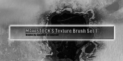 Скачать Mawstock Texture Brushes