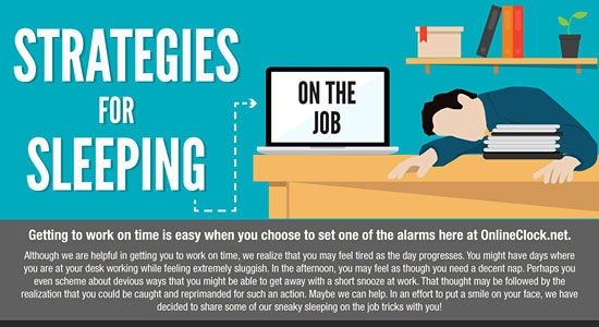 Sleeping At Work Infographic 