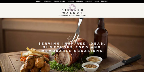 Перейти на Pickled Walnut Catering