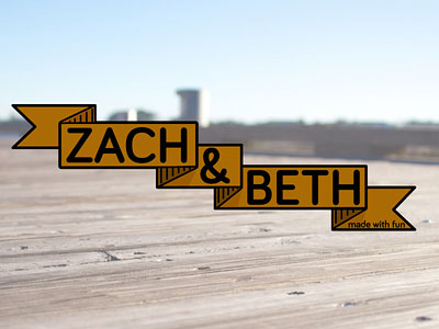 Zach & Beth logo