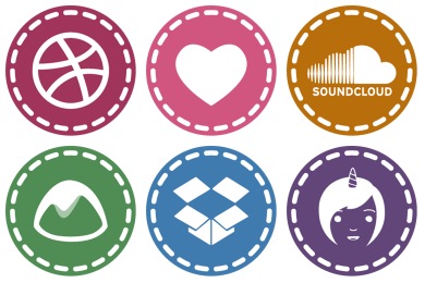 Перейти на Hand Stitch Social Icons by DesignBolts (109 icons)