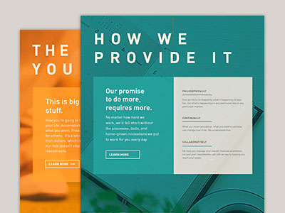 Homepage Design 